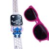 Lilo Stitch Reloginho Mais Oculos De Sol Rosa - Imagem 4